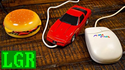 Three Weird 90s Computer Mice Burgers Corvettes And Chaos