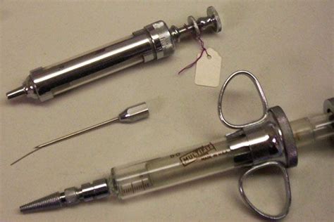 Hypodermic Needles From The Late 1800s Historical Design Medical