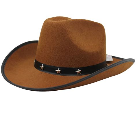 Brown Star Studded Cowboy Hat Cazaar