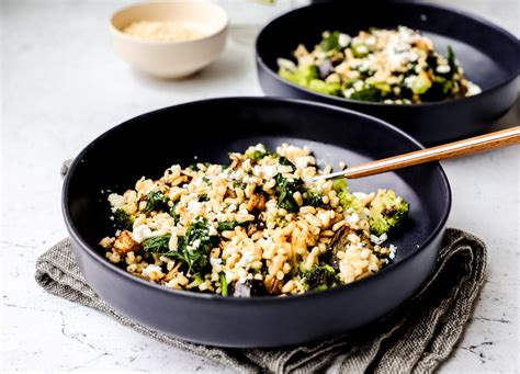 Kamut khorasan wheat has a better nutrient profile compared to modern wheat, with some. Kamut met geroosterde aubergine, broccoli en feta - As ...