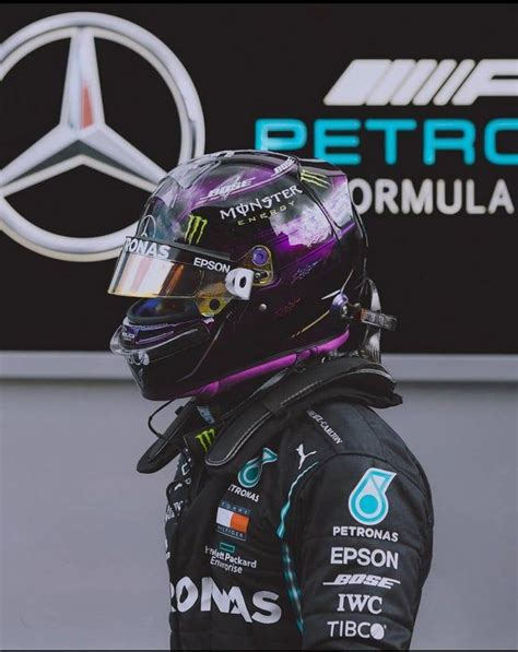 He tweeted the video with the caption still we rise. (3) Shot of Lewis with the new helmet design and new race ...