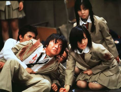 Scene From Controversial Japanese Film Battle Royale Movies Japanese