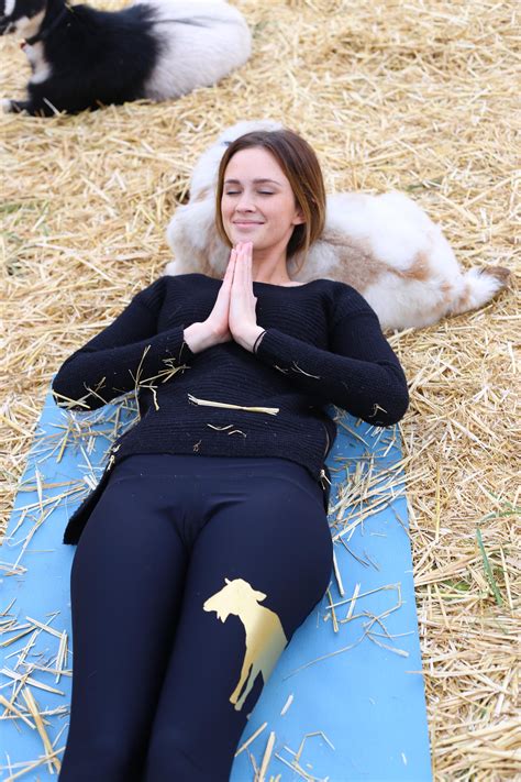 Over the years, we've worn our fair share of yoga pants. Evolve Fit Wear Partners with Goat Yoga's Lainey Morse for ...