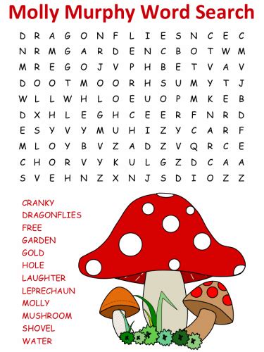 Molly Murphy Word Search Puzzles