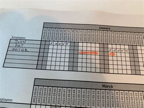 Vacation Plan Excel Sheet 2022 Example Calendar Printable