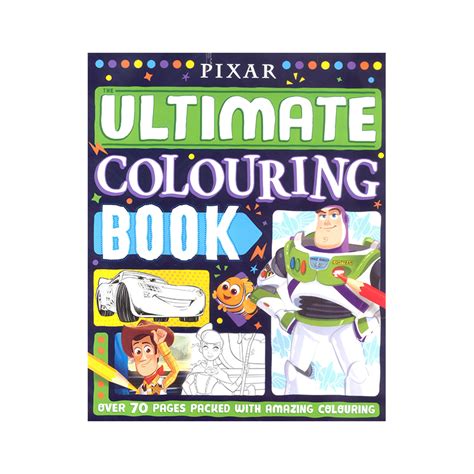 Learning Is Fun The Ultimate Coloring Book Pixar