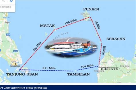 Asdp Buka Rute Pelayaran Tanjung Uban Kepri Sintete Kalbar Companies