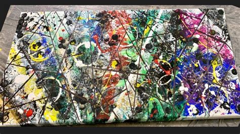 Abstract Painting Relaxing Art Therapy Section 4 New Years Special