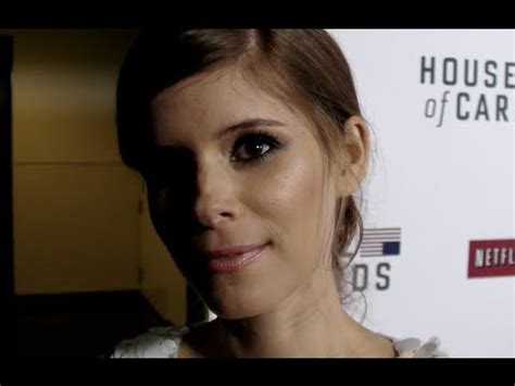 Check spelling or type a new query. "House of Cards" Star Kate Mara On Playing A Reporter - YouTube