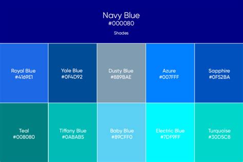 Blue Tone Color Code