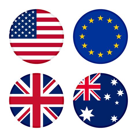 Usa Uk Flag Vector Art Icons And Graphics For Free Download