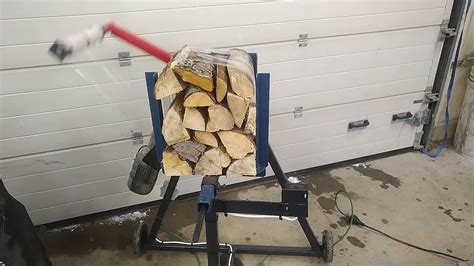 Homemade Firewood Bundler Vedpakkemaskin Youtube