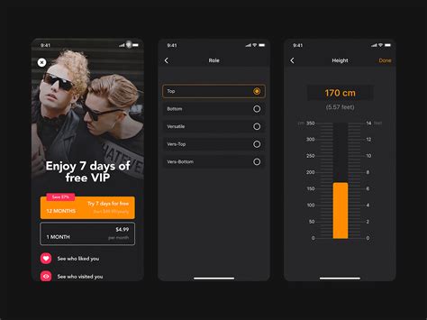 Upgrade Premium Ui Mobile Concept For Dating App Uplabs