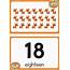 Animals And Numbers 10 19  ESL Flashcard Pack BINGOBONGO