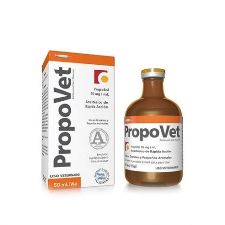 Toda la actualidad sobre laboratorio richmond está en el doce.tv. RICHMOND - PROPOVET X 50 ML.- - Finelli