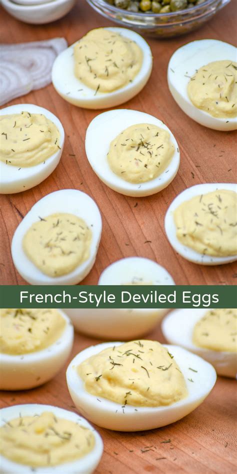 See more ideas about french teaching resources, teaching french, group meals. French-Style Deviled Eggs - 4 Sons 'R' Us | Recipe | Food ...