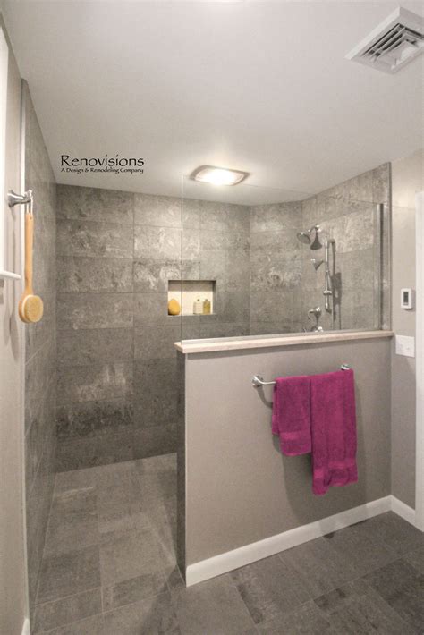 Bathroom Shower Ideas With Half Wall Artofit