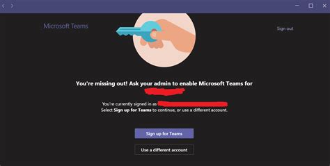 unable to sign in you re missing out ask your admin to enable microsoft community