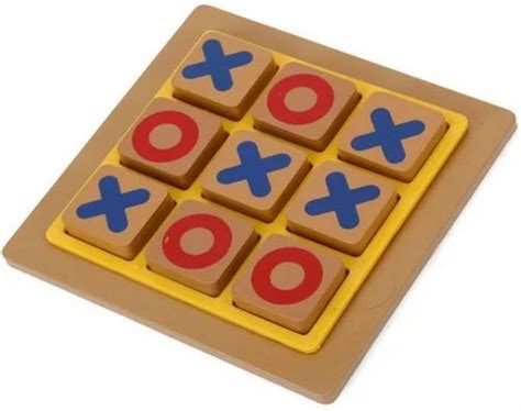 Wooden Tic Tac Toe Game At Rs 95piece Wooden Game In Ghaziabad Id