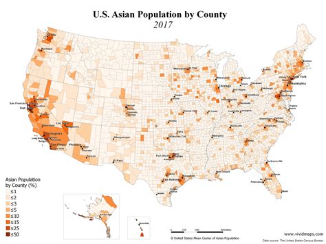 Population Map Of The United States Map Of The United States