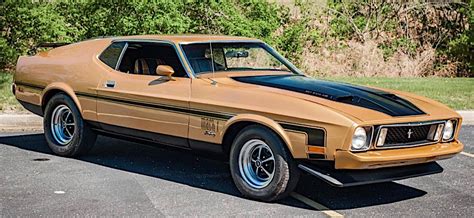 1973 Ford Mustang Mach 1 Packs The Original 351 Cleveland Autoevolution