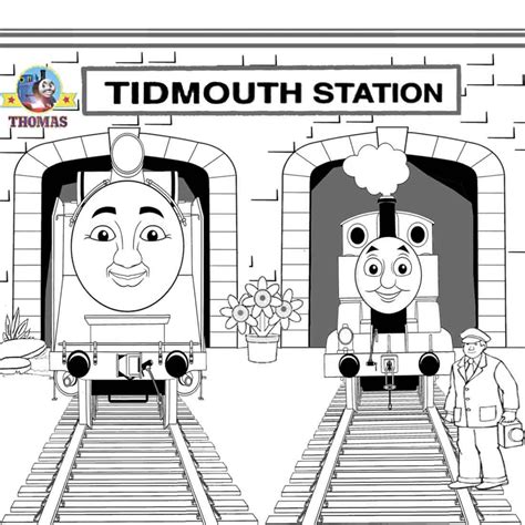 Thomas The Train Coloring Pictures For Kids To Print Out And Color