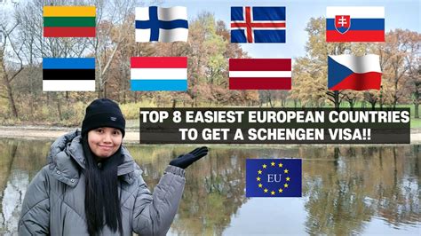 TOP 8 EASIEST EUROPEAN COUNTRIES TO GET A SCHENGEN VISA YouTube