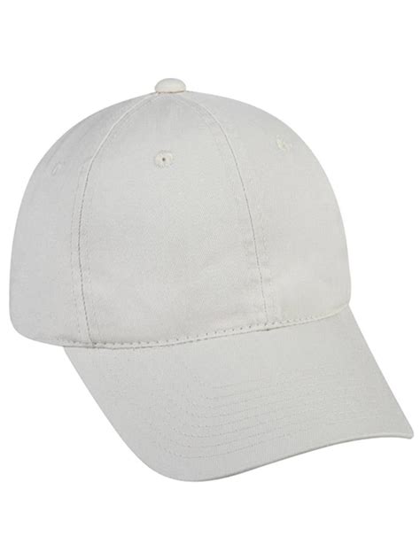 Plain Hats Flex Fitted Baseball Cap Hat White