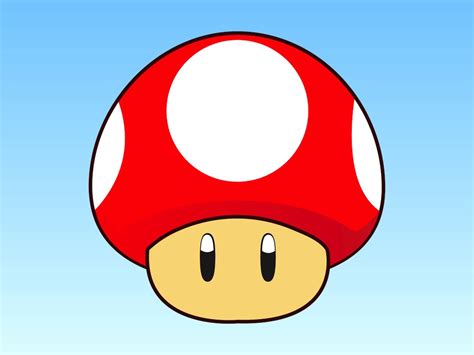 Super Mario Mushroom Vector Art And Graphics