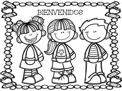 Pero el regreso a clases después de un descanso puede ser duro. Bienvenidos | Dibujos para niños, Manualidades escolares ...