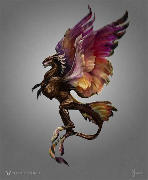 Tatiana Yamshanova Fantasy Flying Creature
