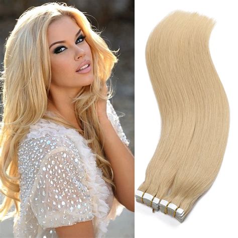 Amazon Com Ugeat Inch Tape In Real Remy Human Hair Extensions