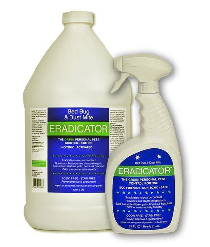 Buy Bed Bug Dust Mite Eradicator Combo 24oz Ready To Use Spray With 1