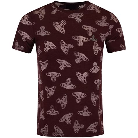 vivienne westwood anglomania vivienne westwood burgundy see through orb t shirt men from