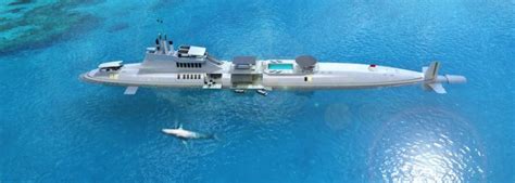 A Submersible Mega Yacht By Migaloo Private Submersible Yachts — Yacht