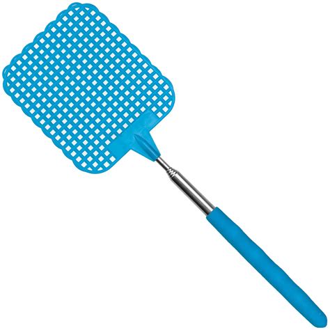 70cm Telescopic Fly Swatter Extendible Insect Pest Catcher Handy Grip