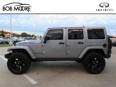 2015 Jeep Wrangler Unlimited Rubicon 27002 Miles Billet Silver Metallic