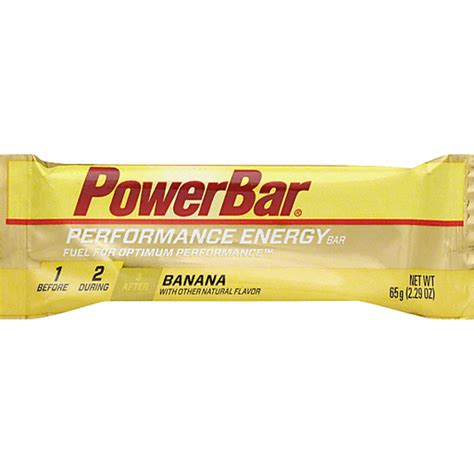 Powerbar Banana Performance Energy Bar 229 Oz Bar Bars Sun Fresh