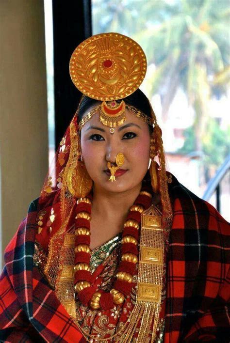 Limbu Woman From Nepal Nepal Culture Traditional Outfits Traditional Fashion