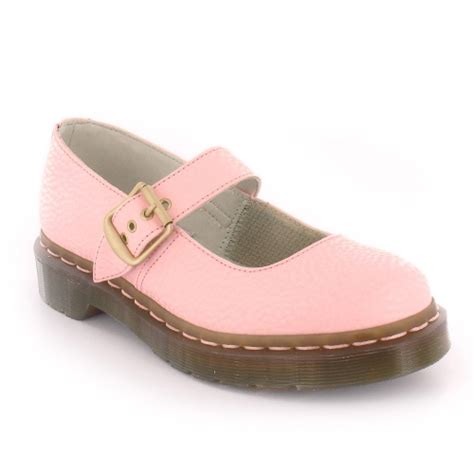 Dr Martens Mary Qq Pearl Womens Mary Jane Shoes Light Pink Casual