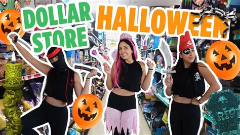 Dollar Store Halloween Costume Challenge 👻 Mar Youtube