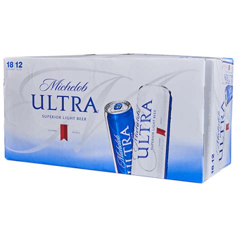 Michelob Ultra 12oz Cans 18pack Domestic