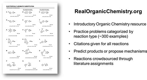 RealOrganicChemistry Org A Collection Of Introductory Appropriate Organic Chemistry Reactions