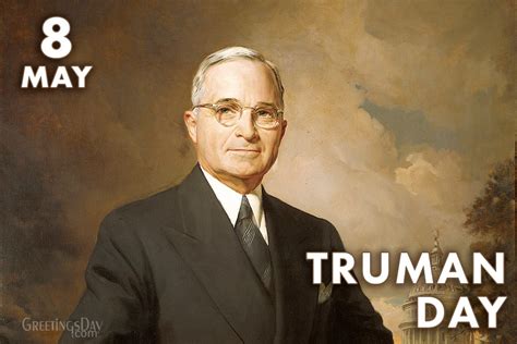 Truman Day Celebratedobserved On May 8 2022 ⋆ Greetings Cards