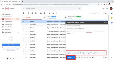 C Mo Enviar Correos Como Archivos Adjuntos En Gmail