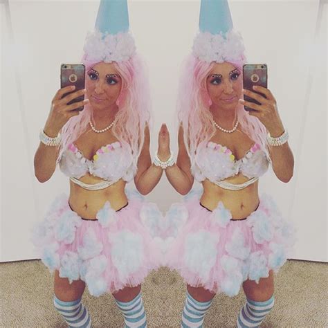 And just like that, you're ready for the sweetest halloween season! DIY Cotton Candy Costume | Candy costumes, Cotton candy, Costumes