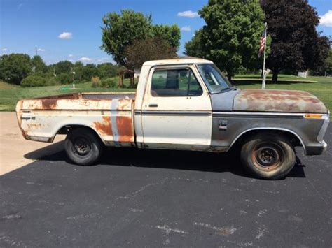 1975 Ford F100 Crown Vic Swap For Sale Photos Technical
