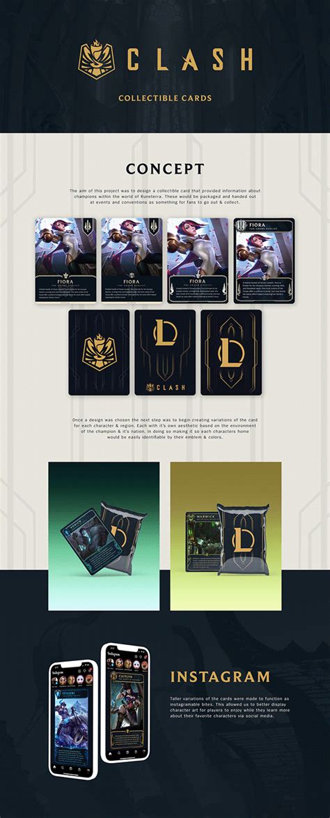 Riot Games Clash Cards On Behance