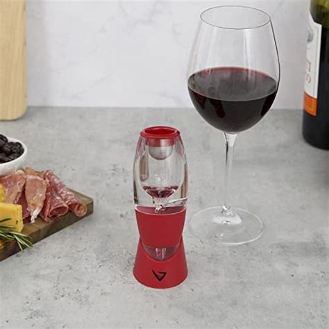 Vinturi Red Wine Aerator Pourer And Decanter Enhances Flavors With Smoother Finish Includes No