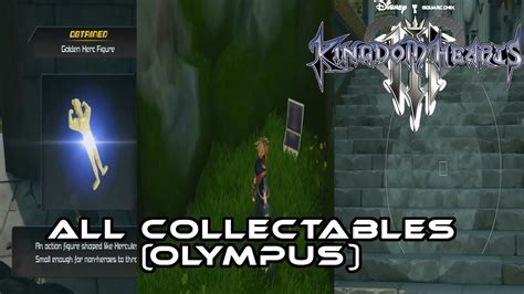 Kh3 Kingdom Hearts 3 I All Olympus Collectables Treasureemblems